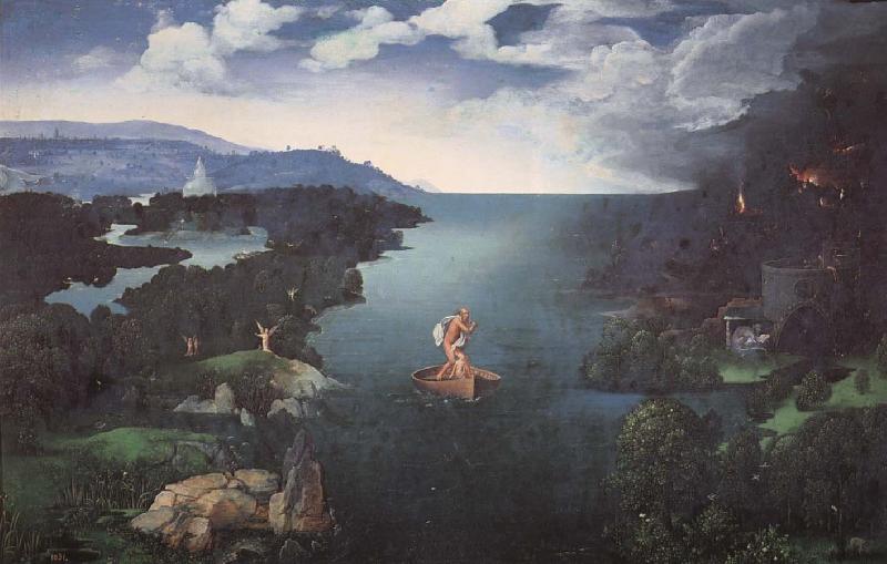 Joachim Patinir Charon farja